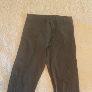 Zyia Sage drawstring luxe leggings